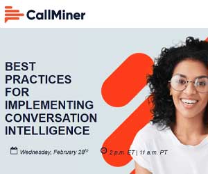 thumbnail advert promoting event Best Practices for Implementing Conversational Intelligence – Webinar