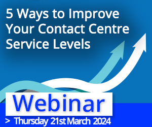 blue and white arrows in a box with webinar title