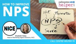 NPS - Net Promoter score written in notepad