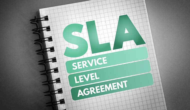 SLA - Service Level Agreement acronym