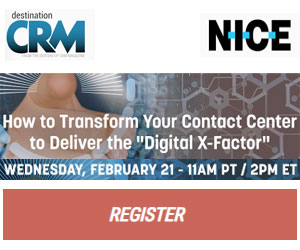 thumbnail advert promoting event How to Transform Your Contact Center to Deliver the “Digital X-Factor” – Webinar