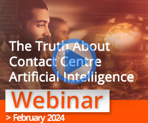 The truth about contact centre AI webinar featured image