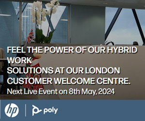 thumbnail advert promoting event HP | Poly Customer Welcome Centre Tour and Demo