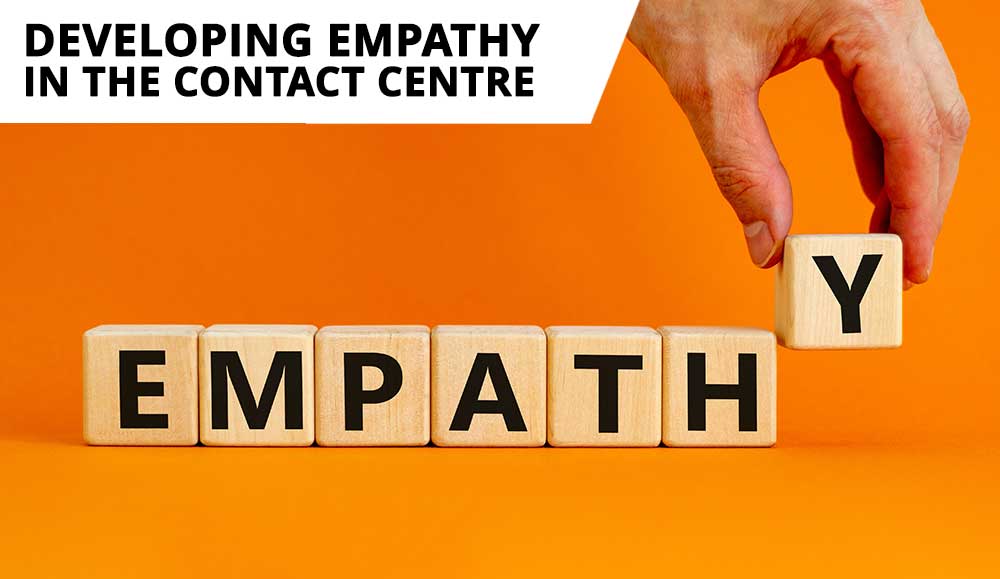 The concept word Empathy on wooden cubes.