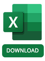 Download excel file icon