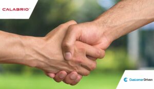 Handshake with green background