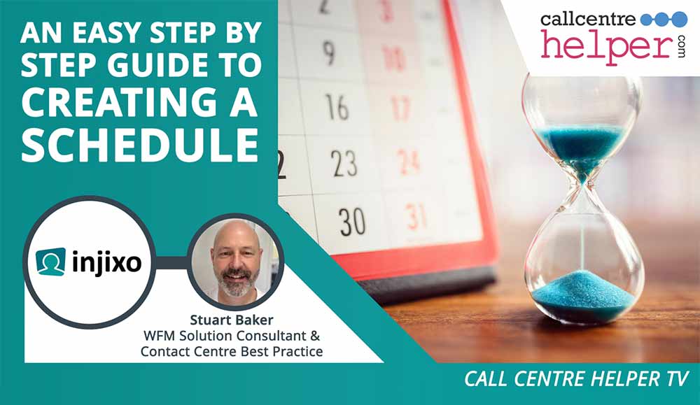 Video an easy step by step guide to creating a schedule