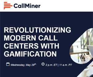 thumbnail advert promoting event Revolutionizing Modern Call Centers with Gamification – Webinar