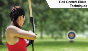 A picture of a person doing archery