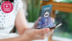 Artificial intelligence (AI) being used in customer service chat bot