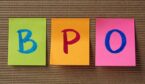 Post it notes with the words 'BPO' on them
