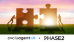2 people pushing 2 puzzle pieces together