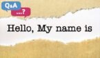 Hello my name is