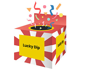Lucky Dip box