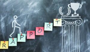 Rapport make steps to success