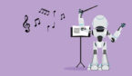 Robot conductor character