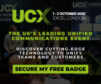 UCX event banner