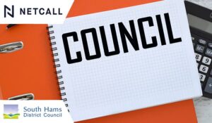 The word council on a notepad