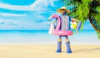 Robot on a summer vacation