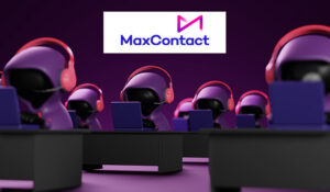 AI robots in a contact centre