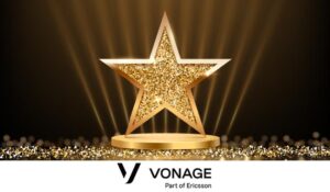Gold star award trophy