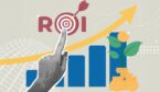 Collage of a increase graph and the word 'ROI'