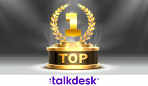 Award trophy with the number 1 on it