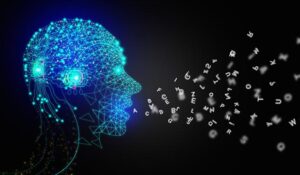 AI speaks letters