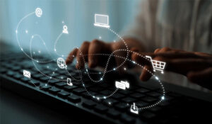 Omnichannel customer journey concept