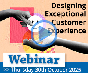 NiCE Designing Exceptional CX webinar ad