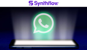 Hologram of whatsapp logo