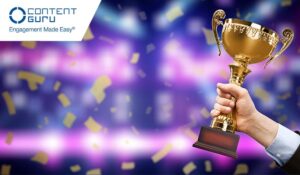 Person holding a trophy