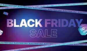 The words 'Black Friday Sale'