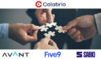 4 people pushing jigsaw pieces together