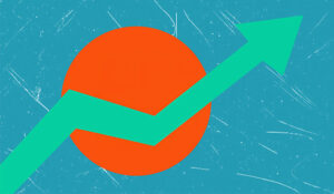 Picture chart arrow goes up