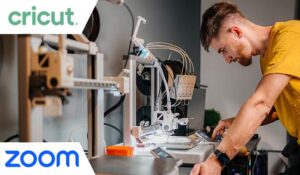 Person using a DIY machine