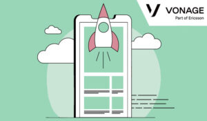 Rocket launch out of a phone