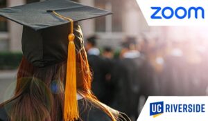 University graduates in their caps and gowns