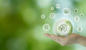 Wellbeing tech concept