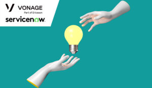 Partnership and idea concept with hands reaching towards a lightbulb