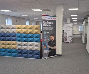 A photo from our site visit to Worcester Bosch