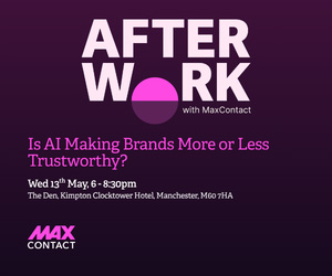 maxcontact after work event 13th may