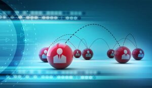 Customer info, connection and preferences concept