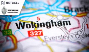 Wokingham on a map