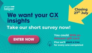 we want your cx insights research banner