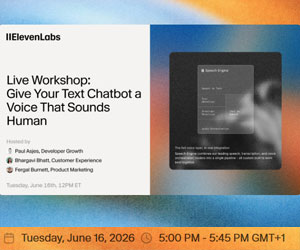 Live Workshop: Give Your Text Chatbot a Voice That Sounds Human