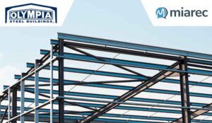 Steel building structure