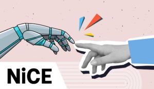 Partnership concept - AI, Human