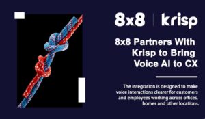 8x8 partners with Krisp featured image
