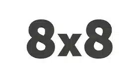 8×8